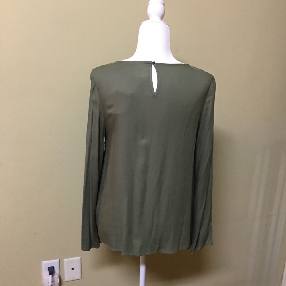 Olive blouse - Picture 3 of 8